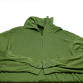 Origineel Brits leger tricot shirt ritssluiting onderhemd met ritssluiting thermische groene od