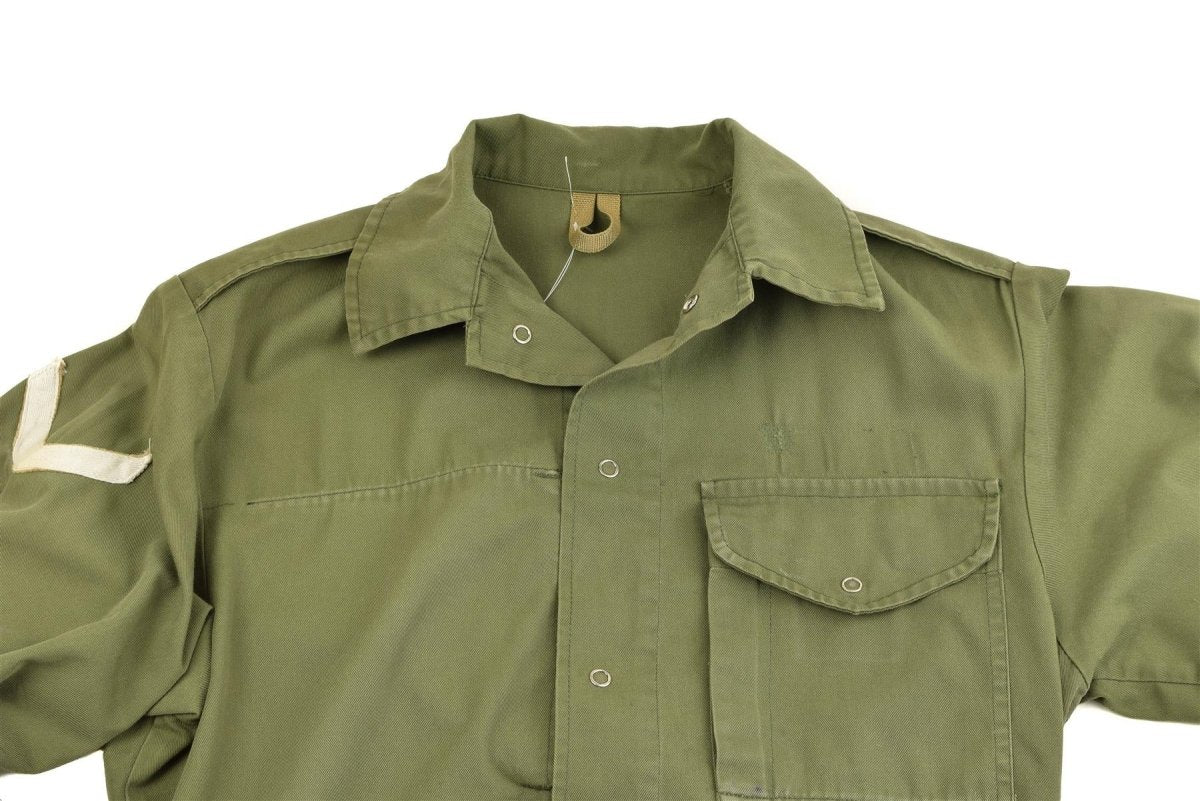 Origineel Britse coverall Army Olive Green Suit Mechanics Jumpsuit Coveralls OD