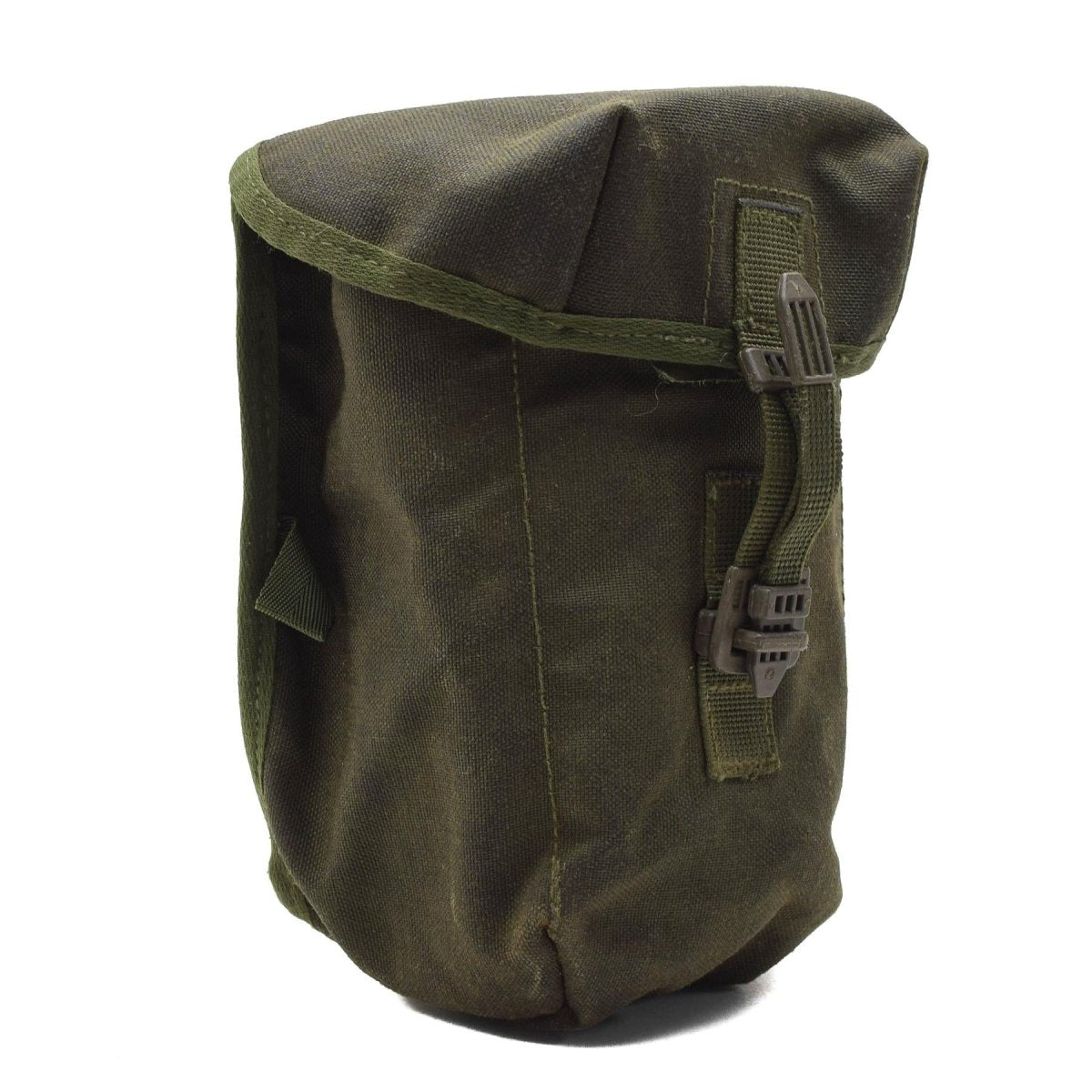 Origineel Brits militair 1L kantine schroefdeksel, vintage zakje inclusief olijf