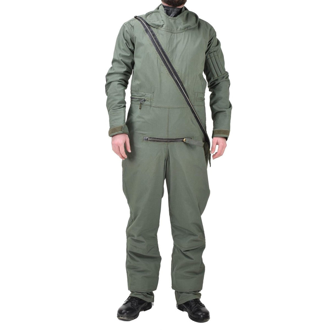 Originele Britse militaire luchtcrew Green Coverall Immersion Mk20a Protection Suite