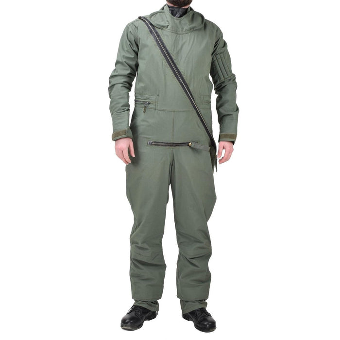 Origineel Britse militaire vliegtuigbemanning groene overall immersie MK20A beschermingspak - GoMilitar