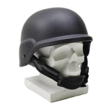 Originele Britse militaire zwarte plastic helm Mk7 tactische trainingsuitrusting nieuw