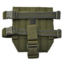Original British Military drop leg platform pouch molle compatible army Olive - GoMilitar