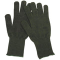 Originele Britse militaire handschoenen anti slip palmen nomex aramid vezel groen nieuw