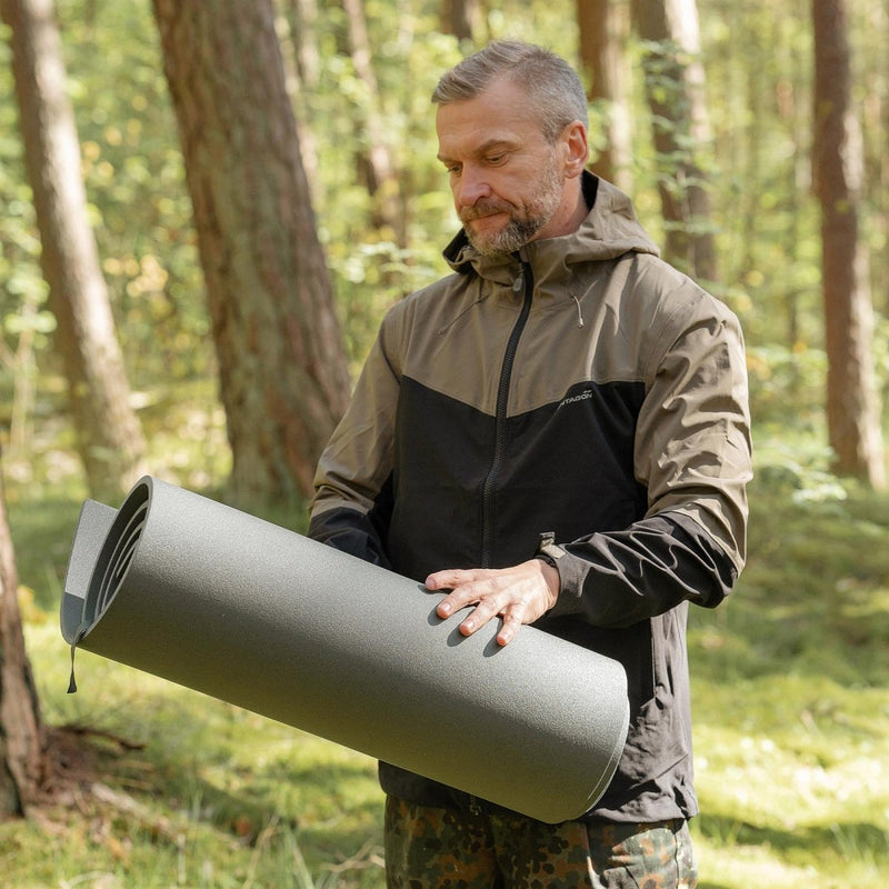 Origineel Brits militair grijs slaapkussen comfortabel compact lichtgewicht nieuw