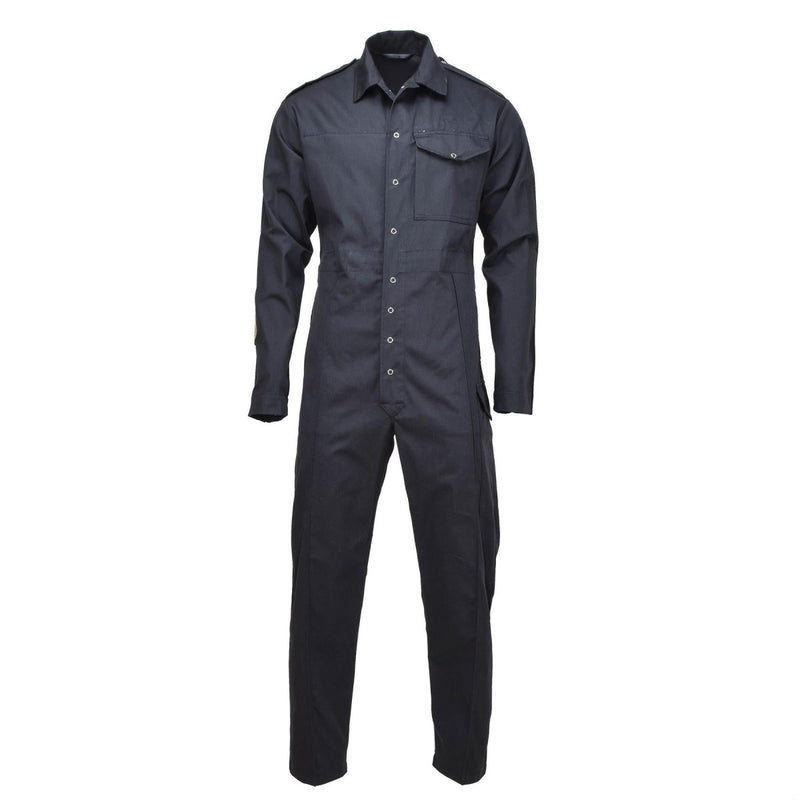 Original British Military mechanic coverall workwear uniform work jumpsuit black - GoMilitar