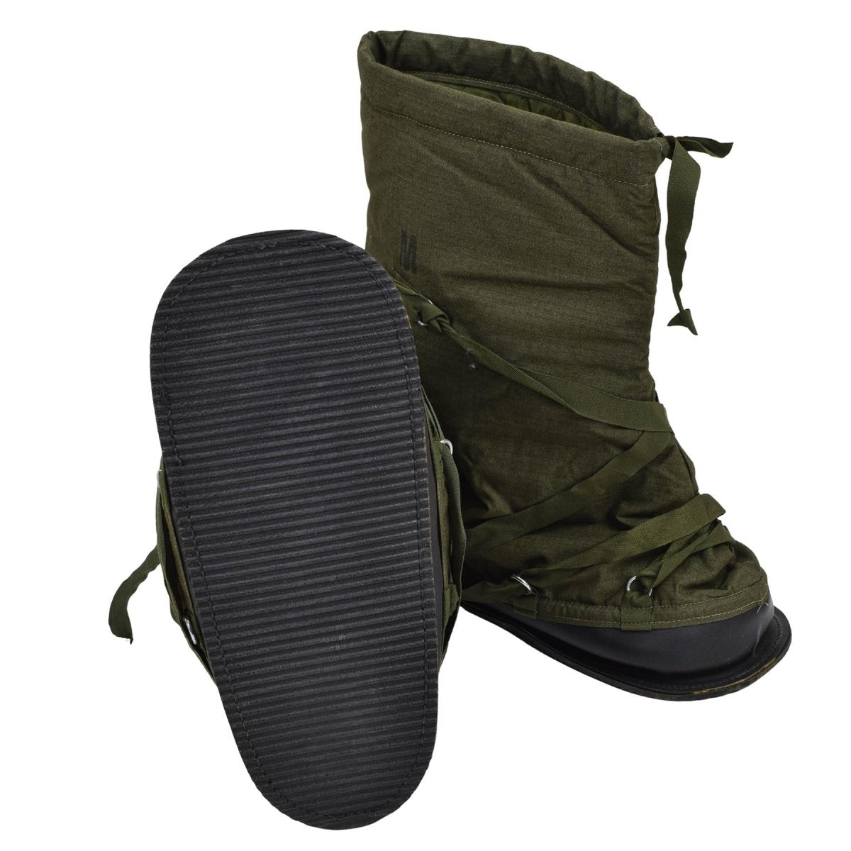 Originele Britse militaire thermische overschoenen, waterafstotende antislipzool, olijfgroen
