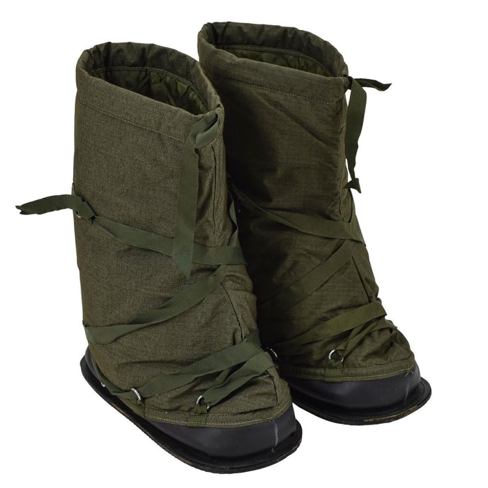 Originele Britse Militaire Thermische Overschoenen Waterafstotende Antislipzool Olijfgroen - GoMilitar
