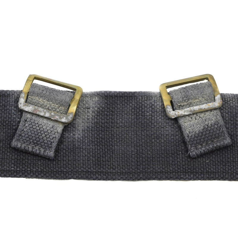 Original British Military webbing tactical belt troops combat quick release Blue - GoMilitar