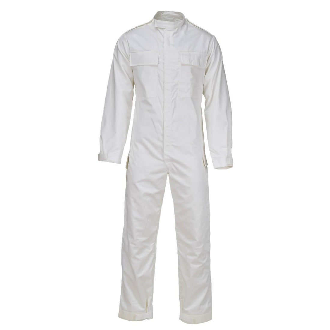 Originele Britse militaire witte coveralls jumpsuit lichtgewicht ruime fit nieuw