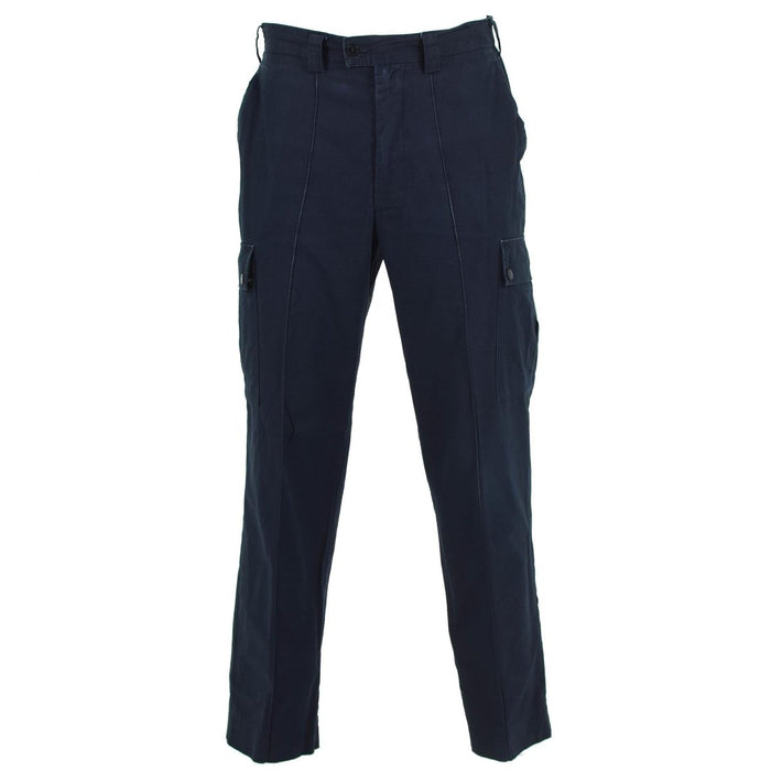 Originele Britse politiebroek blauwe ripstop duurzame uniformbroek surplus - GoMilitar