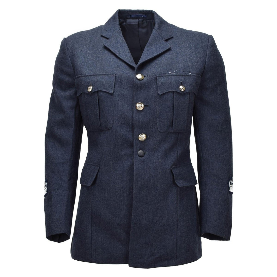 Origineel Brits RAF Militair Parade Dress Jacket Vintage Formeel Marineblauw