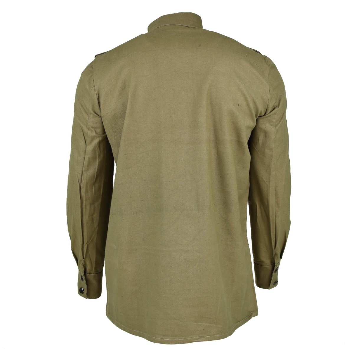 Origineel Bulgaarisch leger Olijf Khaki Shirt Jacket Combat Military Long Sleeve