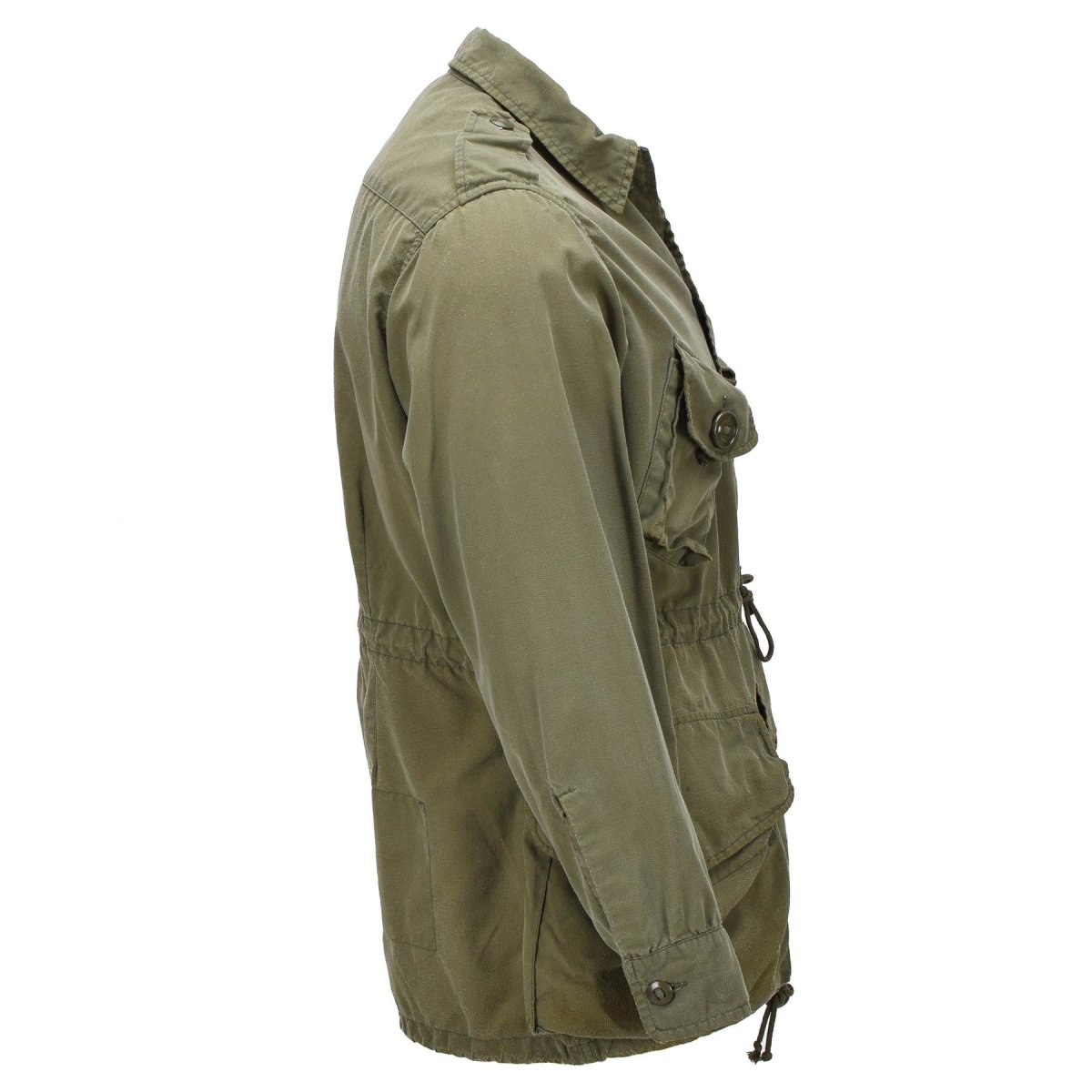 Origineel Canadian Army Field Jacket Katoen Militair Surplus Olijfgroen