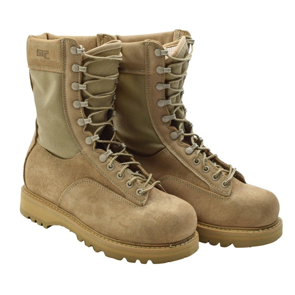 Originele Canadese leger STC gevechtslaarzen suède militair surplus bruin