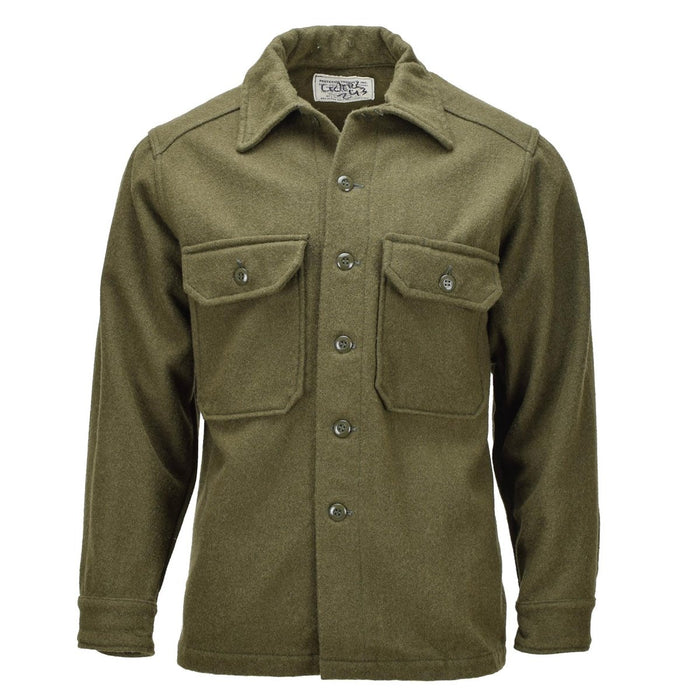 Origineel Canadees legerwollen veldjack Vintage Military Surplus Olive - GoMilitar