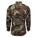Origineel Kroatisch militair probleem shirt katoen BDU Woodland camo leger overschot nieuw