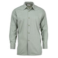 Origineel Tsjechisch leger overhirt shirt olijf lange mouw knop omhoog militair surplus nieuw