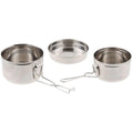 Originele Tsjechisch leger roestvrijstalen puinhoop tin set camping outdoor kookpot pan