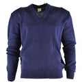 Originele Tsjechische leger trui jumper blauw wol v-neck militair surplus nieuw