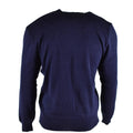 Originele Tsjechische leger trui jumper blauw wol v-neck militair surplus nieuw