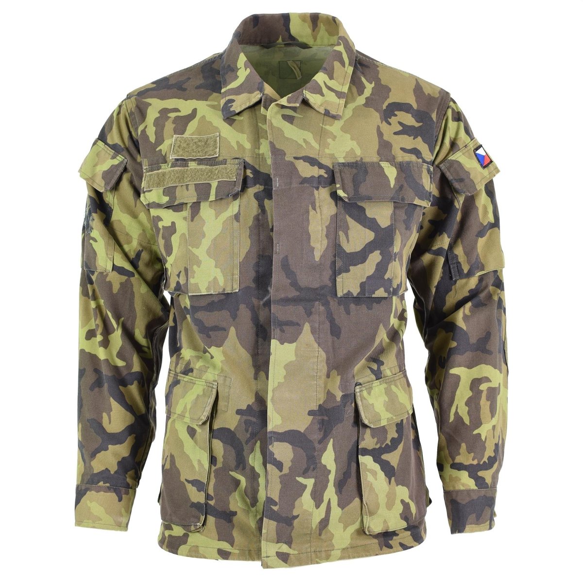 Originele Tsjechische legertroepen veldjack Leaf Camo Patroon Parka Militair Surplus