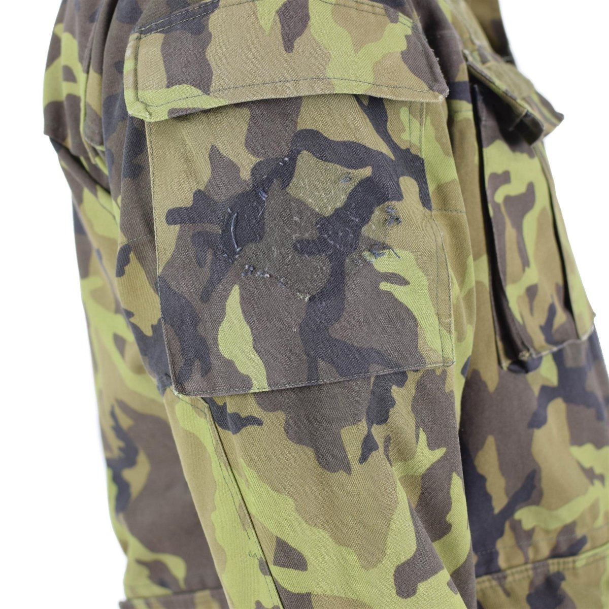 Originele Tsjechische legertroepen veldjack Leaf Camo Patroon Parka Militair Surplus