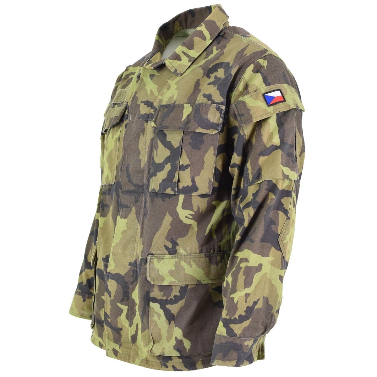 Originele Tsjechische legertroepen veldjack Leaf Camo Patroon Parka Militair Surplus
