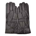 Originele Tsjechische leger winter warm koud bruin lederen handschoenen casual strakke pasvorm nieuw