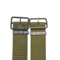 Originele Tsjechische militaire riem canvas tactische olijf doorn buckle cz leger overschot