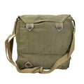 Origineel Tsjechisch militair gasmasker schoudertas groen canvas vintage surplus nieuw
