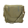 Origineel Tsjechisch militair gasmasker schoudertas groen canvas vintage surplus nieuw