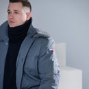 Original Czech Military M85 Field Jacket Parka style Winter Linear Grey - GoMilitar