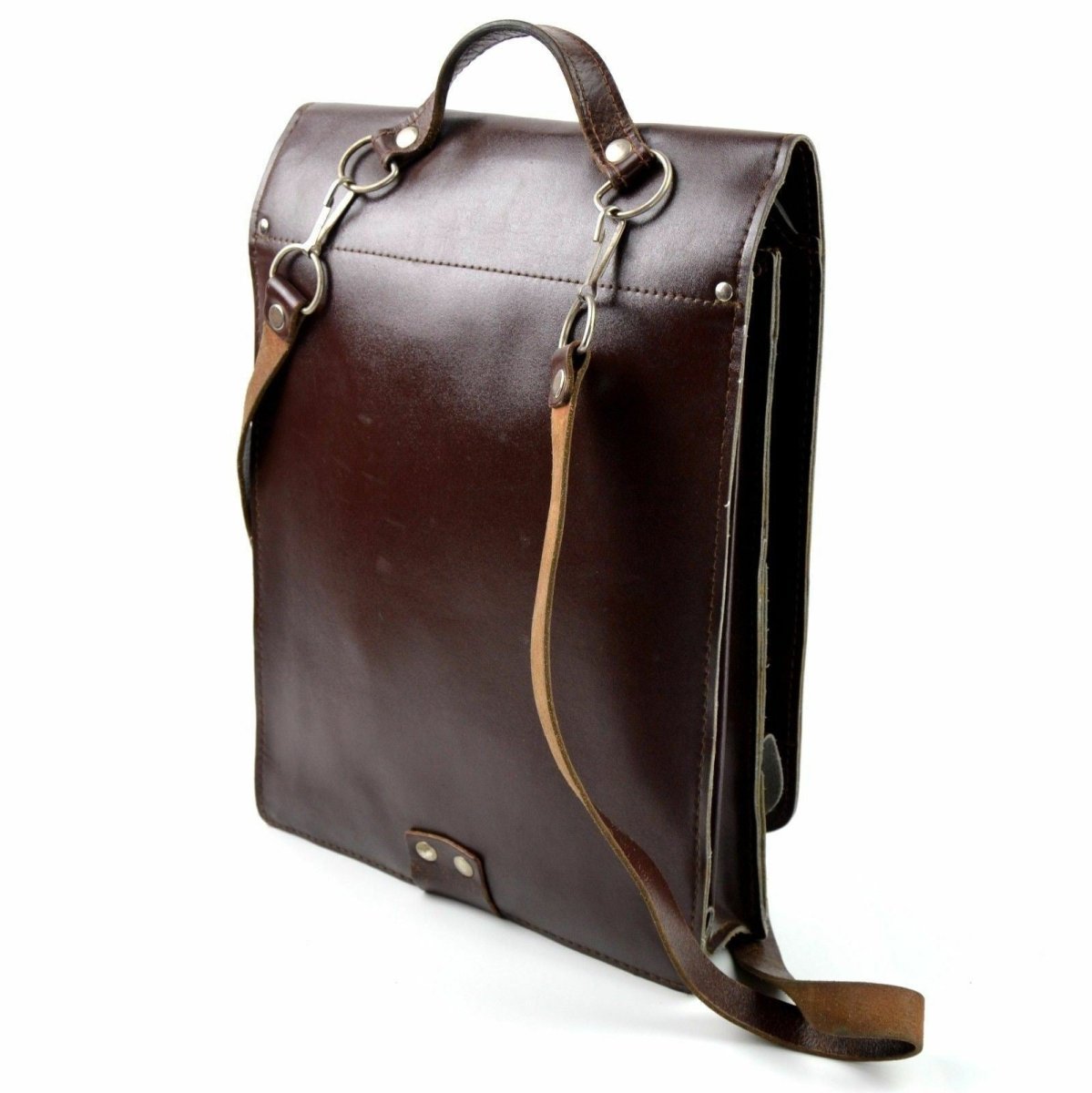 Originele Tsjechische militaire schoudertas kaartkastdocument Case Brown
