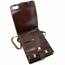 Originele Tsjechische militaire schoudertas kaartkastdocument Case Brown