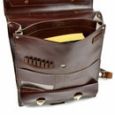 Originele Tsjechische militaire schoudertas kaartkastdocument Case Brown