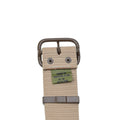 Originele Tsjechische militaire tactische broek riem canvas kaki doorn