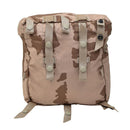 Original Czech military desert camouflage pouch with durable polyester and Molle straps for versatile gear attachment