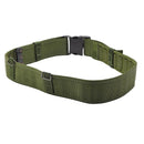 Original Danish army tactical belt olive adjustable field webbing combat NEW - GoMilitar