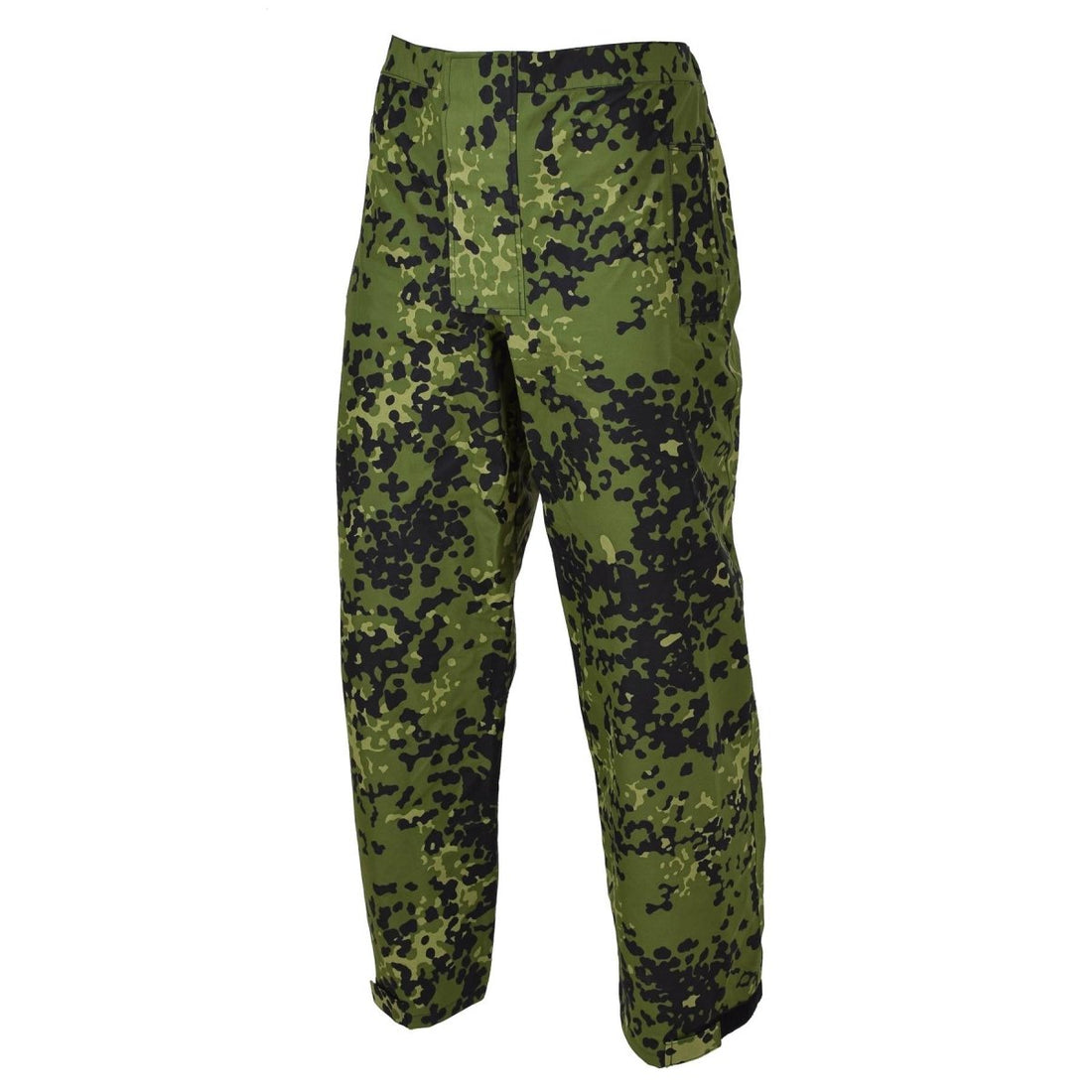 Originele Deense militaire camo m84 regenbroek waterdichte elastische broek nieuw