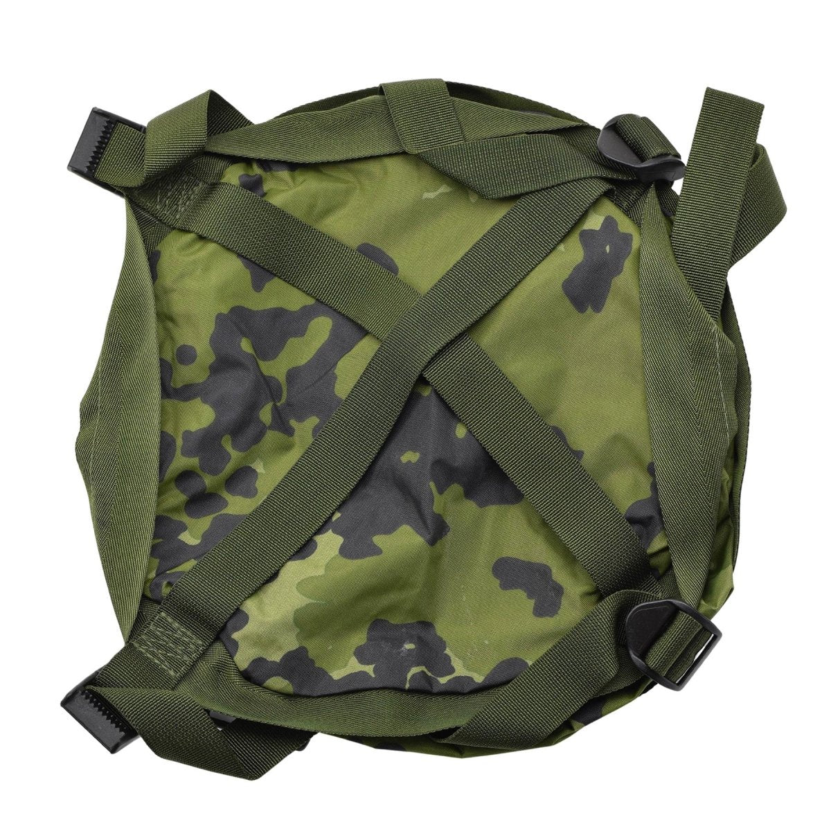 Originele Deense militaire compressietas M84 Camo PU gecoat lichtgewicht nieuw