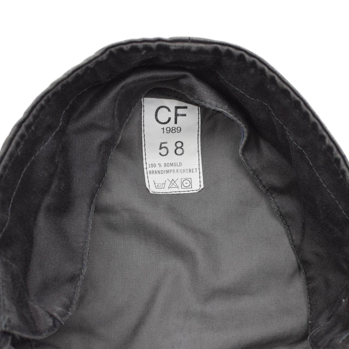 Origineel Deens militair grijs leger cap lichtgewicht opvouwbare oorklappen vintage nieuw