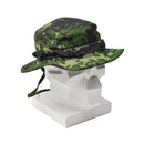Original Danish Military M84 camo boonie hat summer tropical cap wide brim NEW - GoMilitar