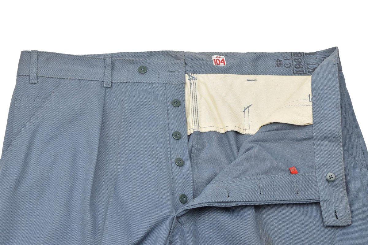 Originele Deense militaire broek Casual Denemarken Leger Personeelsbroek Blue Nieuw