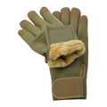 Originele Deense Militaire Tactische Handschoenen Winter Polykatoen Geïsoleerd Zandbruin