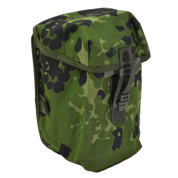 Origineel Deens militair universeel tasje M96 camouflage Molle systeemtas NIEUW - GoMilitar