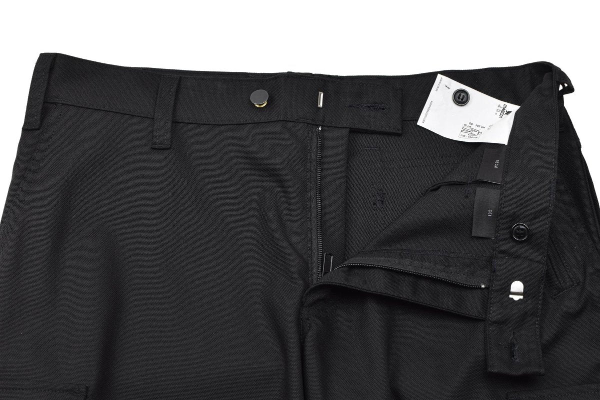 Originele Denemarken militaire zwarte werkbroek D-ring broek sterk duurzaam nieuw