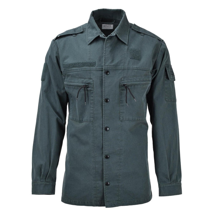 Origineel Nederlandse legergroene lange mouw shirts zwaar tactisch ademend - GoMilitar