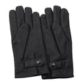 Originele Nederlandse Leger Leren Winterhandschoenen Warm Gevoerd Koud Weer Zwart