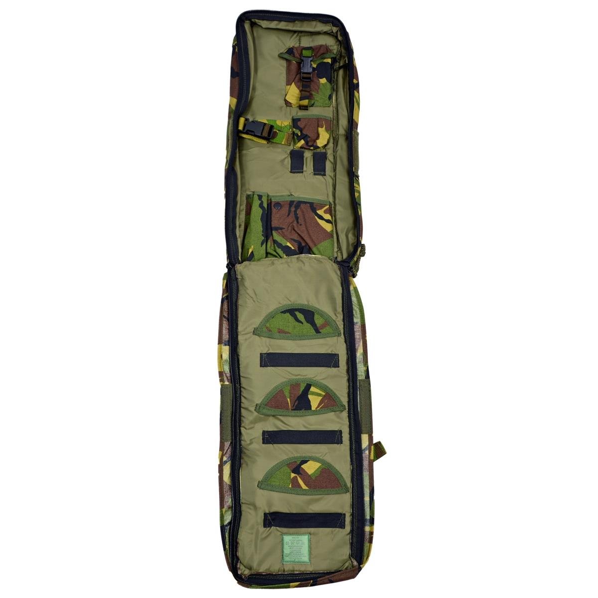 Originele Nederlandse Leger Schoudertas Gevoerde Modulaire Lange Apparatuurdrager DPM Camo